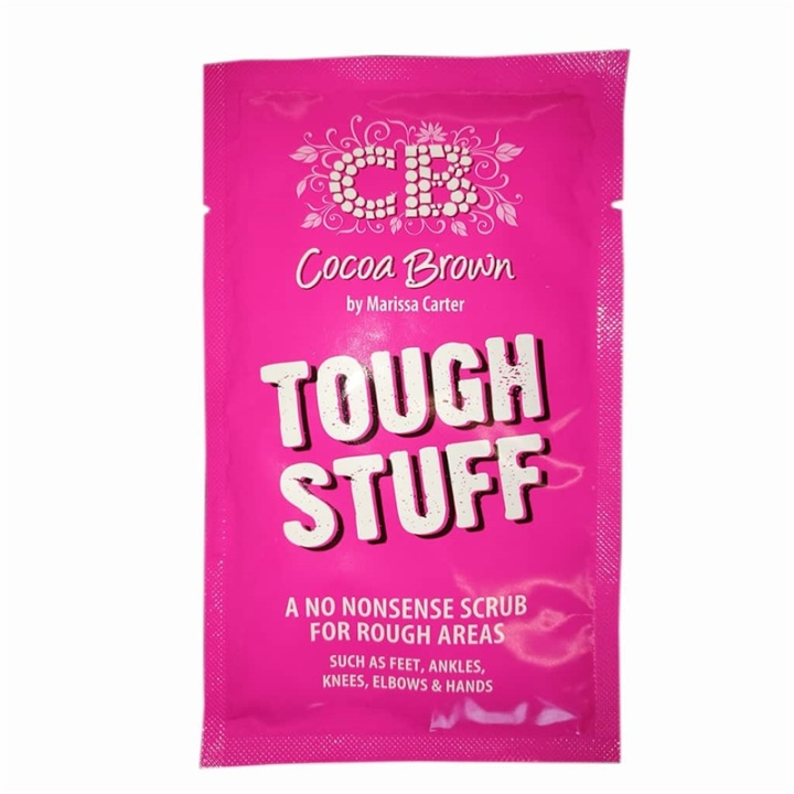 Cocoa Brown Tough Stuff 3in1 Body Scrub 50ml i gruppen HELSE OG SKJØNNHET / Hudpleie / Soling / Brun uten sol hos TP E-commerce Nordic AB (38-67830)