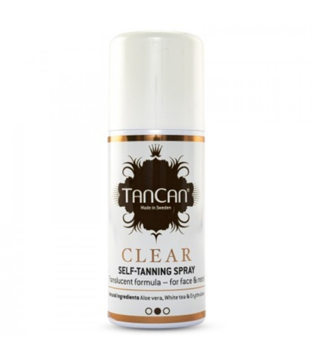 TanCan Clear Self-Tanning Spray 100 ml i gruppen HELSE OG SKJØNNHET / Hudpleie / Soling / Brun uten sol hos TP E-commerce Nordic AB (38-67861)