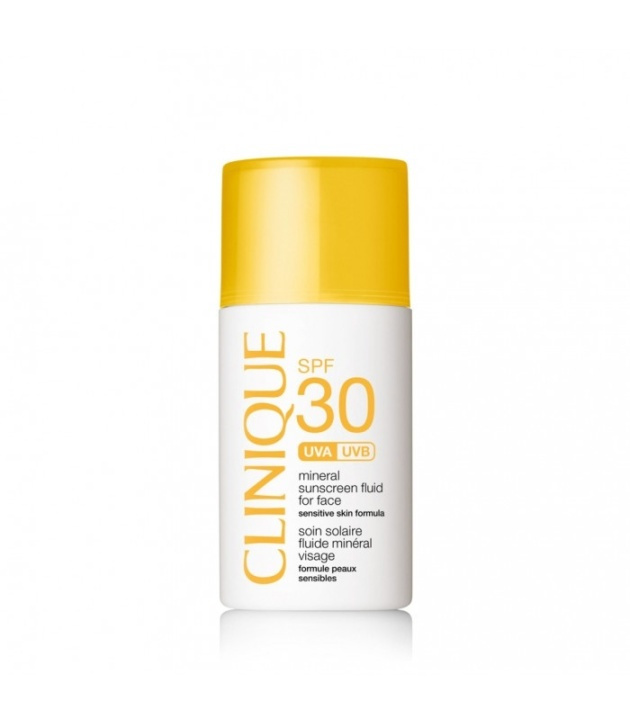 Clinique Mineral Sun Screen Fluid for Face SPF50 30ml i gruppen HELSE OG SKJØNNHET / Hudpleie / Soling / Solkrem hos TP E-commerce Nordic AB (38-67867)