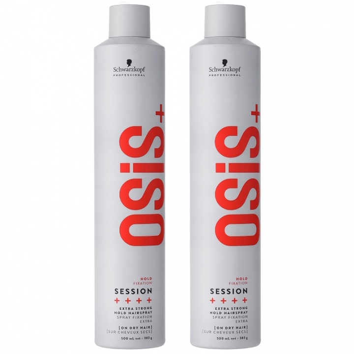 Schwarzkopf Schwarzkopf 2-pk Osis Session 500 ml i gruppen HELSE OG SKJØNNHET / Hår & styling / Hårstyling / Hårspray hos TP E-commerce Nordic AB (38-67949)