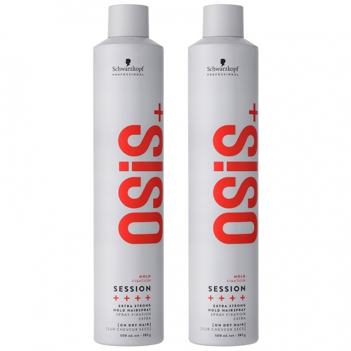 2-pack Schwarzkopf Osis Session 500ml i gruppen HELSE OG SKJØNNHET / Hår & styling / Hårstyling / Hårspray hos TP E-commerce Nordic AB (38-67949)