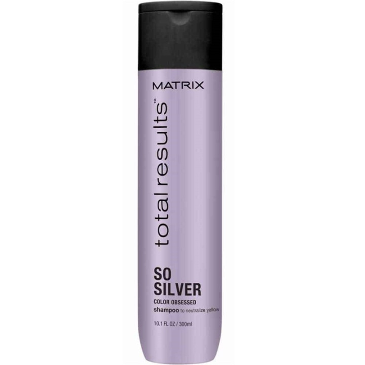 Matrix Total Results Colour Obsessed So Silver Shampoo 300 ml i gruppen HELSE OG SKJØNNHET / Hår & styling / Hårpleie / Hårfarge / Sølv sjampo hos TP E-commerce Nordic AB (38-68191)