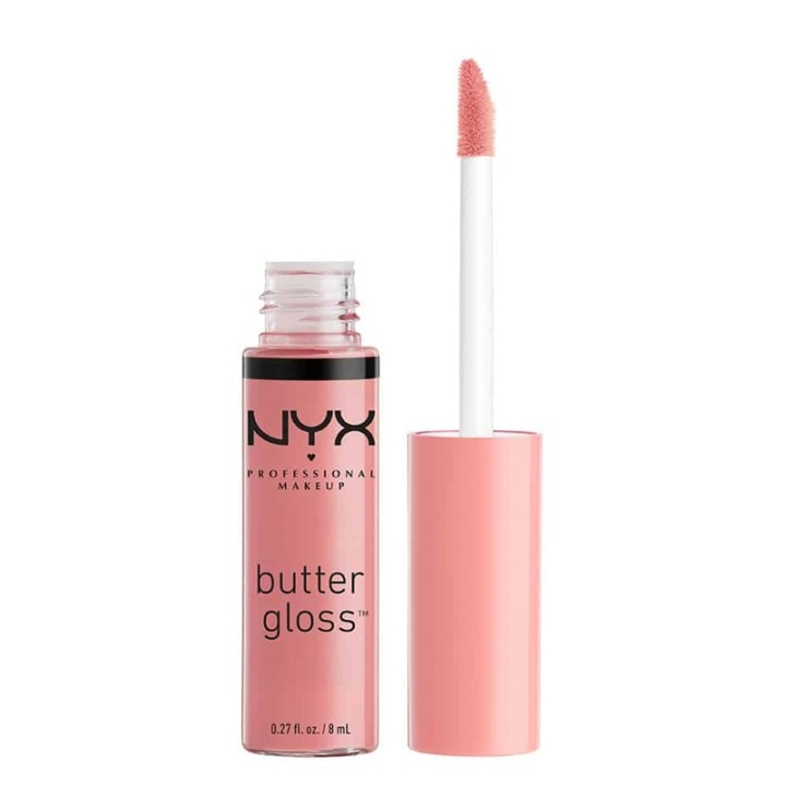 NYX PROFESSIONAL MAKEUP Butter Gloss - 05 Crème Brulee i gruppen HELSE OG SKJØNNHET / Makeup / Lepper / Lipgloss / Plumper hos TP E-commerce Nordic AB (38-68338)