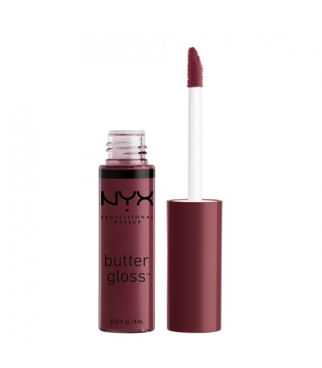 NYX PROF. MAKEUP Butter Gloss - 22 Devils Food Cake i gruppen HELSE OG SKJØNNHET / Makeup / Lepper / Lipgloss / Plumper hos TP E-commerce Nordic AB (38-68345)