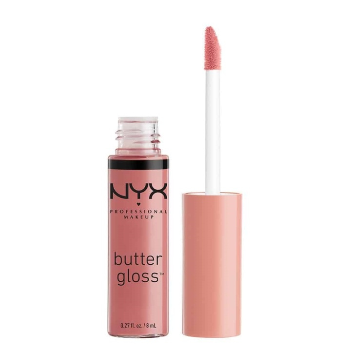 NYX PROF. MAKEUP Butter Gloss - Tiramisu i gruppen HELSE OG SKJØNNHET / Makeup / Lepper / Lipgloss / Plumper hos TP E-commerce Nordic AB (38-68350)