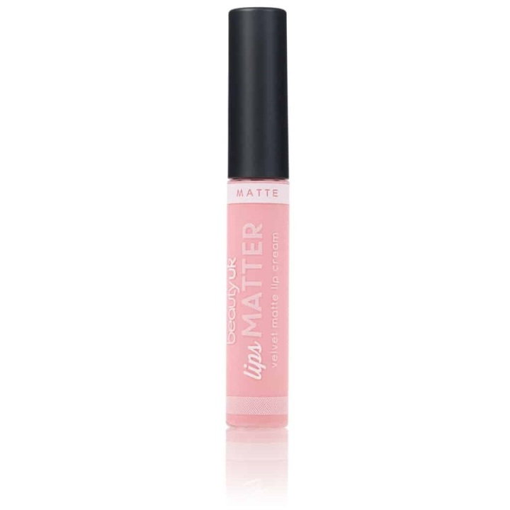 Beauty UK Lips Matter - No.10 Powder Pink & Pout 8g i gruppen HELSE OG SKJØNNHET / Makeup / Lepper / Leppestift hos TP E-commerce Nordic AB (38-68422)