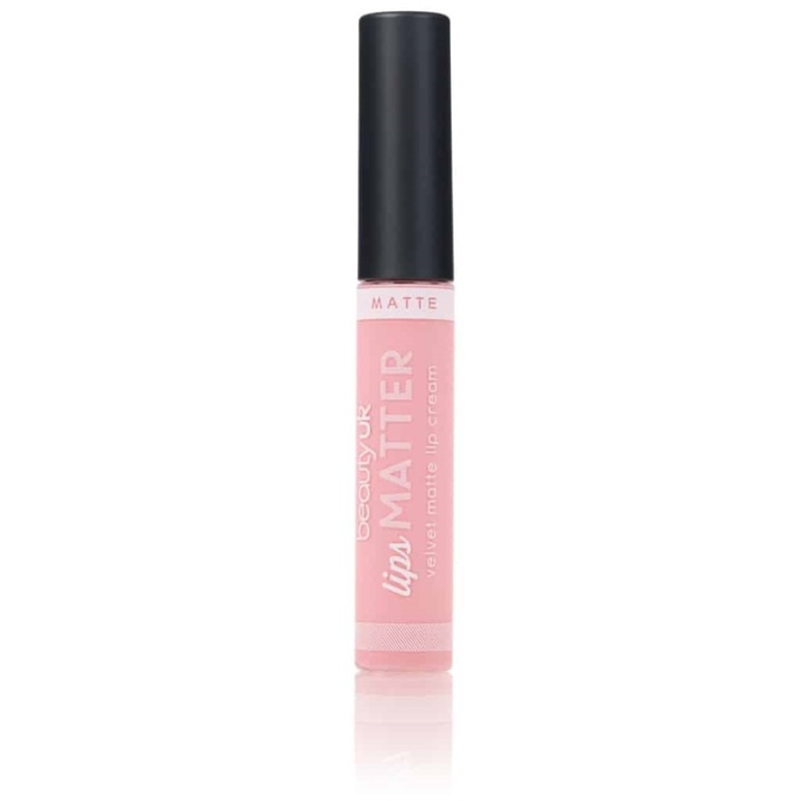 BeautyUK Beauty UK Lips Matter - No.10 Powder Pink & Pout 8g i gruppen HELSE OG SKJØNNHET / Makeup / Lepper / Leppestift hos TP E-commerce Nordic AB (38-68422)