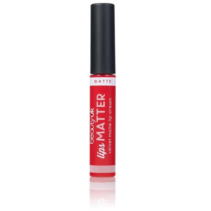 Beauty UK Lips Matter - No.2 Radical Red 8g i gruppen HELSE OG SKJØNNHET / Makeup / Lepper / Leppestift hos TP E-commerce Nordic AB (38-68423)