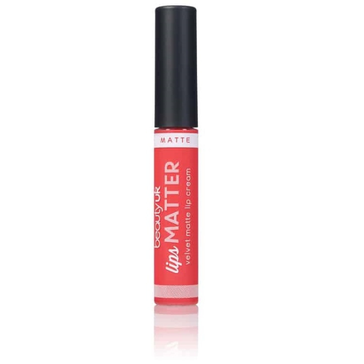 Beauty UK Lips Matter - No.3 Curious Coral 8g i gruppen HELSE OG SKJØNNHET / Makeup / Lepper / Leppestift hos TP E-commerce Nordic AB (38-68424)