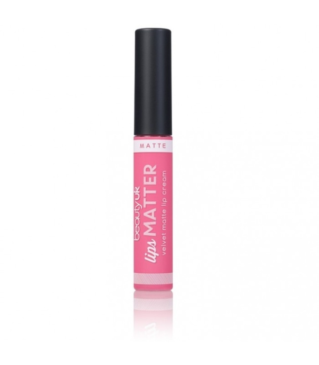 Beauty UK Lips Matter - No.6 Nudge Nudge Pink Pink 8g i gruppen HELSE OG SKJØNNHET / Makeup / Lepper / Leppestift hos TP E-commerce Nordic AB (38-68427)