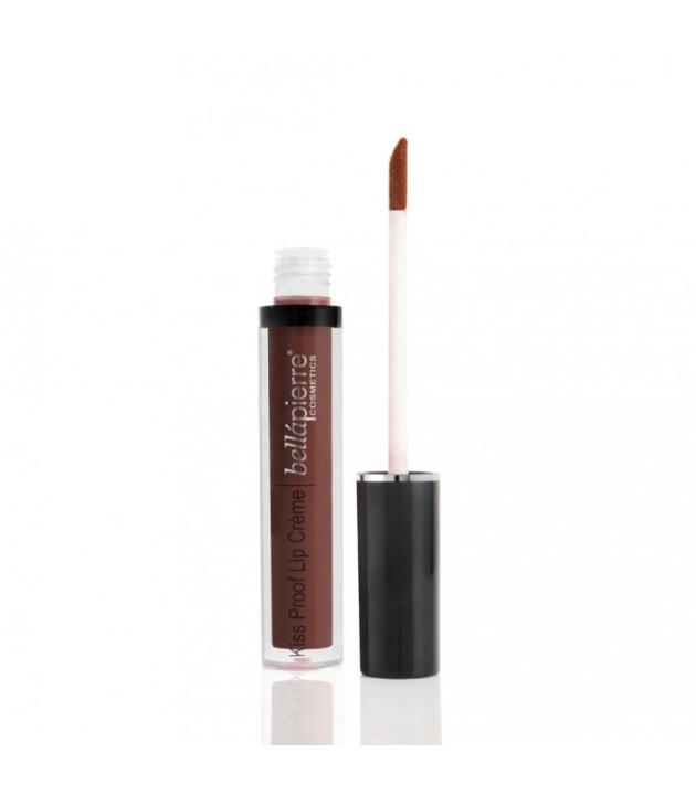 Bellapierre Kiss Proof Lip Crème 14 Brown Shell 3,8 g i gruppen HELSE OG SKJØNNHET / Makeup / Lepper / Leppestift hos TP E-commerce Nordic AB (38-68456)