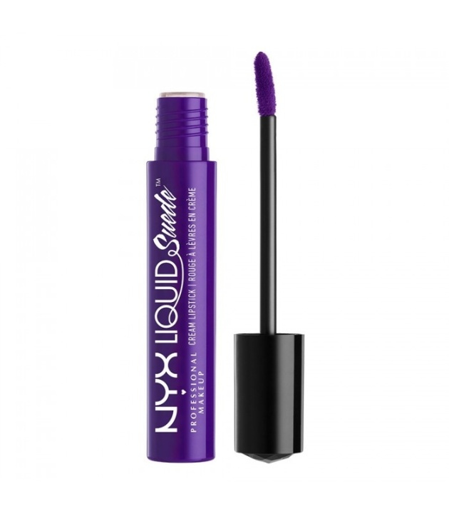 NYX PROF. MAKEUP Liquid Suede Cream Lipstick - Amethyst i gruppen HELSE OG SKJØNNHET / Makeup / Lepper / Leppestift hos TP E-commerce Nordic AB (38-68628)