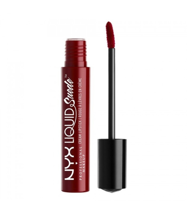 NYX PROF. MAKEUP Liquid Suede Cream Lipstick - Cherry Skies i gruppen HELSE OG SKJØNNHET / Makeup / Lepper / Leppestift hos TP E-commerce Nordic AB (38-68629)
