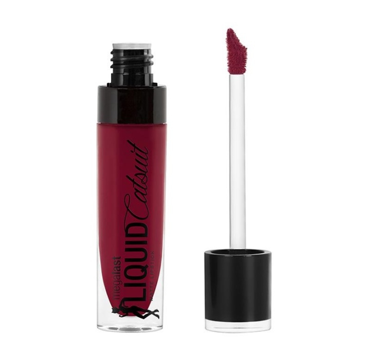 Wet n Wild MegaLast Liquid Catsuit Matte Lipstick Behind the Bleachers i gruppen HELSE OG SKJØNNHET / Makeup / Lepper / Leppestift hos TP E-commerce Nordic AB (38-68743)