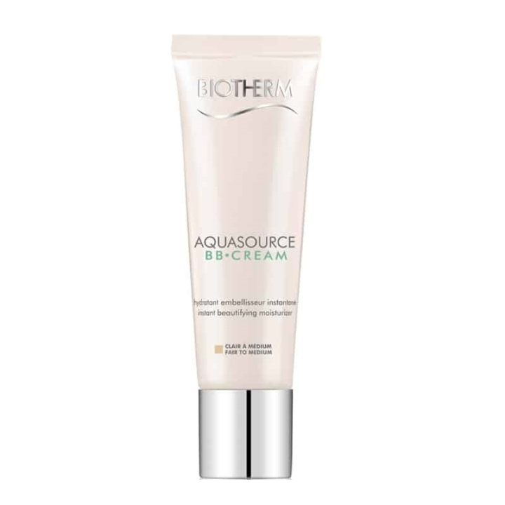 Biotherm Aquasource BB Cream Instant Beautifying Moisturizer SPF15 30ml fair/med i gruppen HELSE OG SKJØNNHET / Makeup / Makeup ansikt / CC/BB Cream hos TP E-commerce Nordic AB (38-68753)