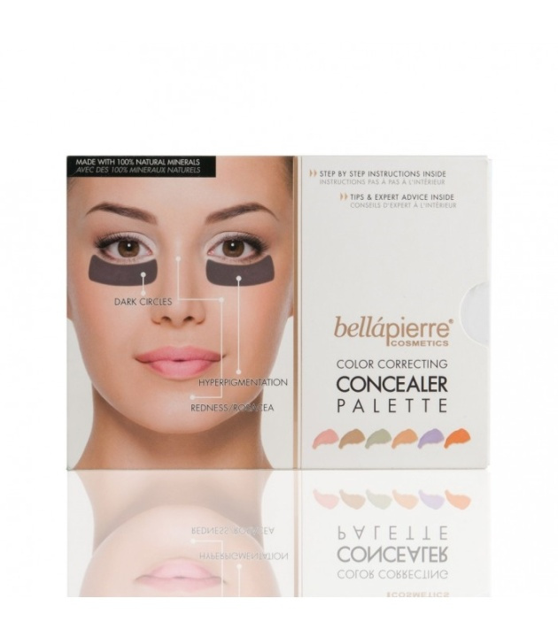 Bellapierre Color correcting concealer palette i gruppen HELSE OG SKJØNNHET / Makeup / Makeup ansikt / Concealer hos TP E-commerce Nordic AB (38-68763)