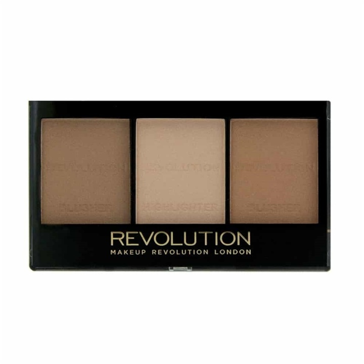 Makeup Revolution Ultra Sculpt & Contour Palette Light Medium C04 i gruppen HELSE OG SKJØNNHET / Makeup / Makeup ansikt / Contour/Highlight hos TP E-commerce Nordic AB (38-68778)