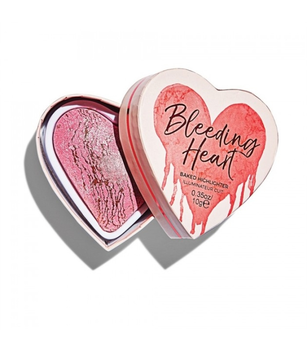 Makeup Revolution I Heart Revolution - Bleeding Heart Highlighter i gruppen HELSE OG SKJØNNHET / Makeup / Makeup ansikt / Contour/Highlight hos TP E-commerce Nordic AB (38-68882)