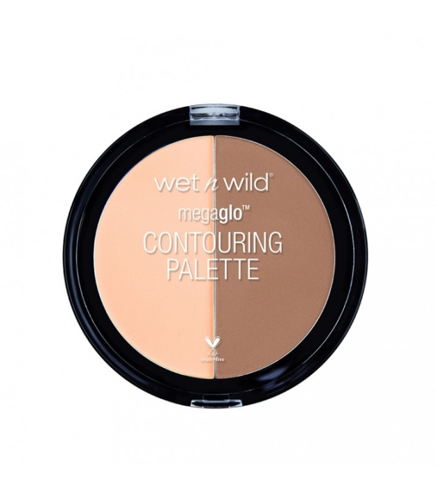Wet n Wild Mega Glo Contouring Palette Dulce De Leche 13 g i gruppen HELSE OG SKJØNNHET / Makeup / Makeup ansikt / Contour/Highlight hos TP E-commerce Nordic AB (38-68917)