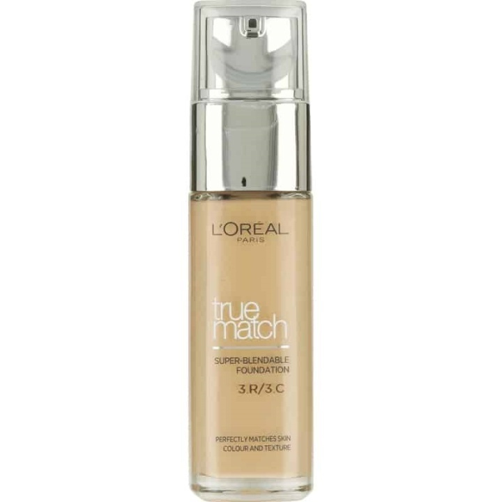 L\'Oreal LOréal True Match Foundation 3R3C Rose Beige 30 ml i gruppen HELSE OG SKJØNNHET / Makeup / Makeup ansikt / Foundation hos TP E-commerce Nordic AB (38-68966)