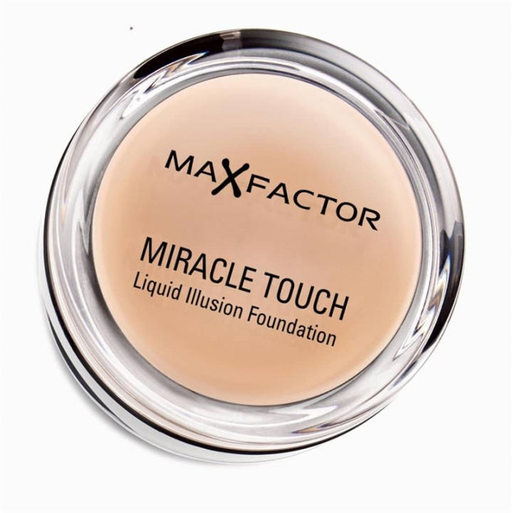 Max Factor Miracle Touch Foundation 40 Cream Ivory i gruppen HELSE OG SKJØNNHET / Makeup / Makeup ansikt / Foundation hos TP E-commerce Nordic AB (38-69007)