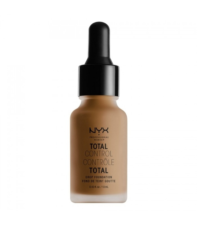 NYX PROF. MAKEUP Total Control Drop Foundation - Deep Sable 13ml i gruppen HELSE OG SKJØNNHET / Makeup / Makeup ansikt / Foundation hos TP E-commerce Nordic AB (38-69085)