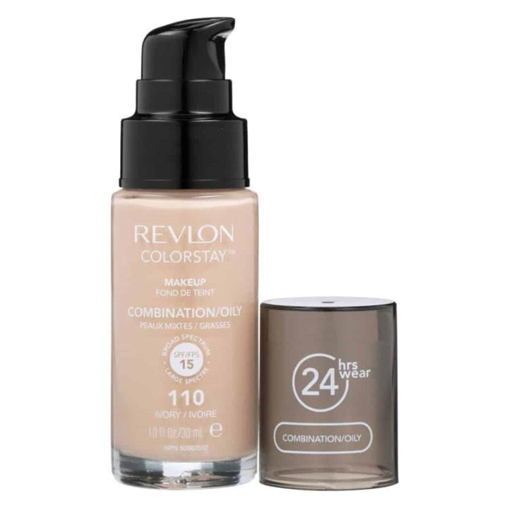 Revlon Colorstay Makeup Combination/Oily Skin - 110 Ivory 30 ml i gruppen HELSE OG SKJØNNHET / Makeup / Makeup ansikt / Foundation hos TP E-commerce Nordic AB (38-69103)