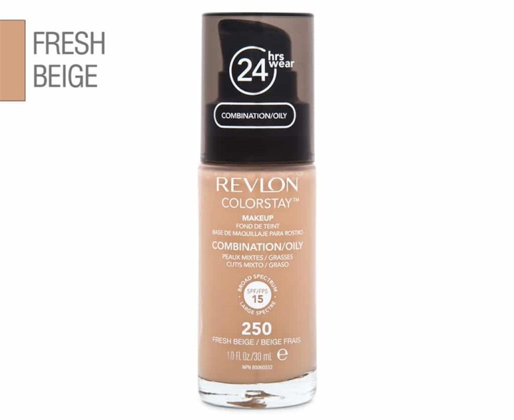 Revlon Colorstay Makeup Combination/Oily Skin - 250 Fresh Beige 30ml i gruppen HELSE OG SKJØNNHET / Makeup / Makeup ansikt / Foundation hos TP E-commerce Nordic AB (38-69106)