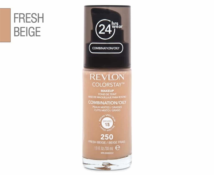 Revlon Colorstay Makeup Combination/Oily Skin - 250 Fresh Beige 30 ml i gruppen HELSE OG SKJØNNHET / Makeup / Makeup ansikt / Foundation hos TP E-commerce Nordic AB (38-69106)