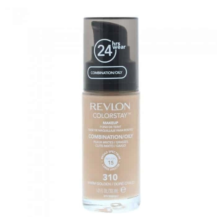 Revlon Colorstay Makeup Combination/Oily Skin - 310 Warm Golden 30 ml i gruppen HELSE OG SKJØNNHET / Makeup / Makeup ansikt / Foundation hos TP E-commerce Nordic AB (38-69108)