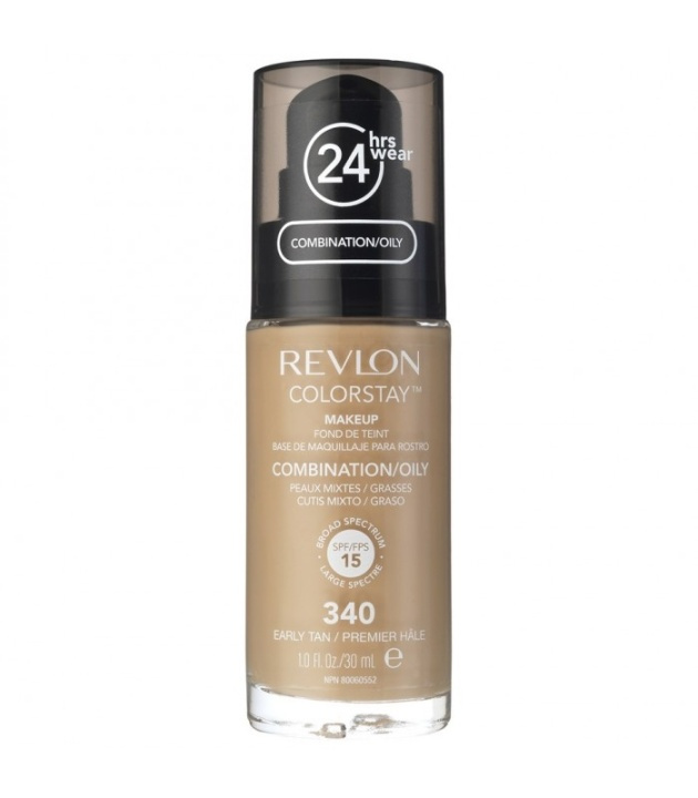 Revlon Colorstay Makeup Combination/Oily Skin - 340 Early Tan 30 ml i gruppen HELSE OG SKJØNNHET / Makeup / Makeup ansikt / Foundation hos TP E-commerce Nordic AB (38-69109)