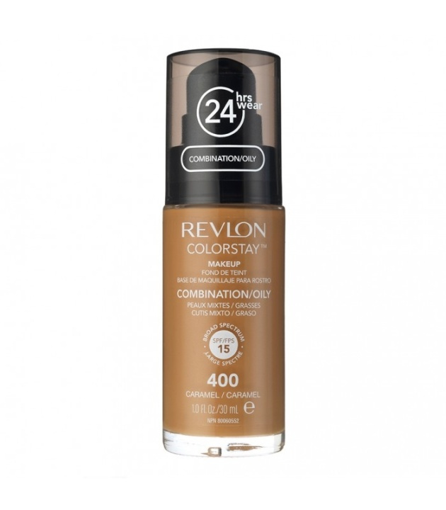 Revlon Colorstay Makeup Combination/Oily Skin - 400 Caramel 30 ml i gruppen HELSE OG SKJØNNHET / Makeup / Makeup ansikt / Foundation hos TP E-commerce Nordic AB (38-69111)