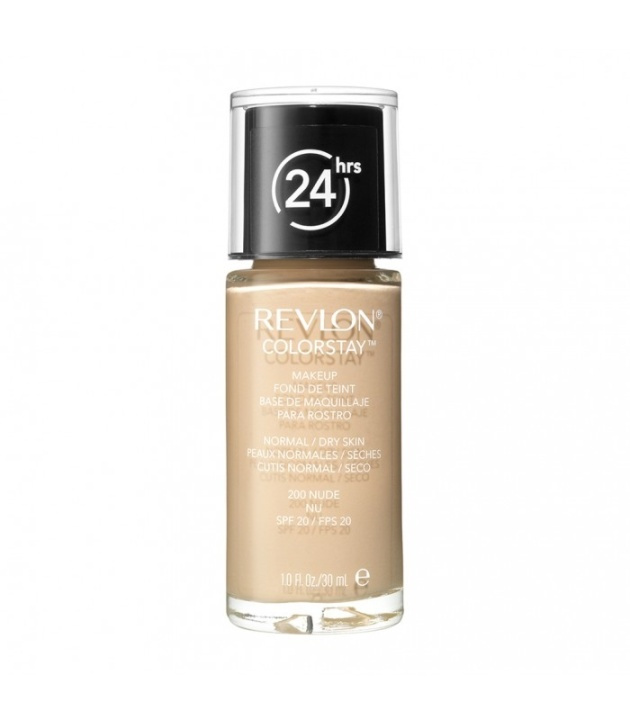 Revlon Colorstay Makeup Normal/Dry Skin - 200 Nude 30ml i gruppen HELSE OG SKJØNNHET / Makeup / Makeup ansikt / Foundation hos TP E-commerce Nordic AB (38-69116)