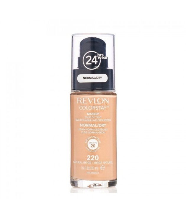Revlon Colorstay Makeup Normal/Dry Skin - 220 Natural Beige 30 ml i gruppen HELSE OG SKJØNNHET / Makeup / Makeup ansikt / Foundation hos TP E-commerce Nordic AB (38-69117)