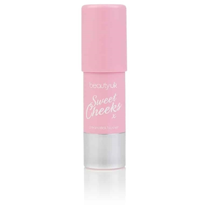 Beauty UK Sweet Cheeks No.4 Pink Pavlova 6g i gruppen HELSE OG SKJØNNHET / Makeup / Makeup ansikt / Rouge / Bronzer hos TP E-commerce Nordic AB (38-69246)