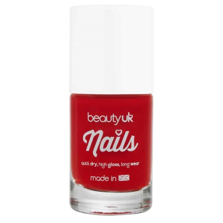 Beauty UK Nails no.11 - Post Box Red 9ml i gruppen HELSE OG SKJØNNHET / Manikyr/pedikyr / Neglelakk hos TP E-commerce Nordic AB (38-69370)