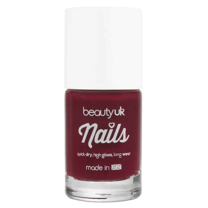 Beauty UK Nails no.19 - Cherry Bomb 9ml i gruppen HELSE OG SKJØNNHET / Manikyr/pedikyr / Neglelakk hos TP E-commerce Nordic AB (38-69372)