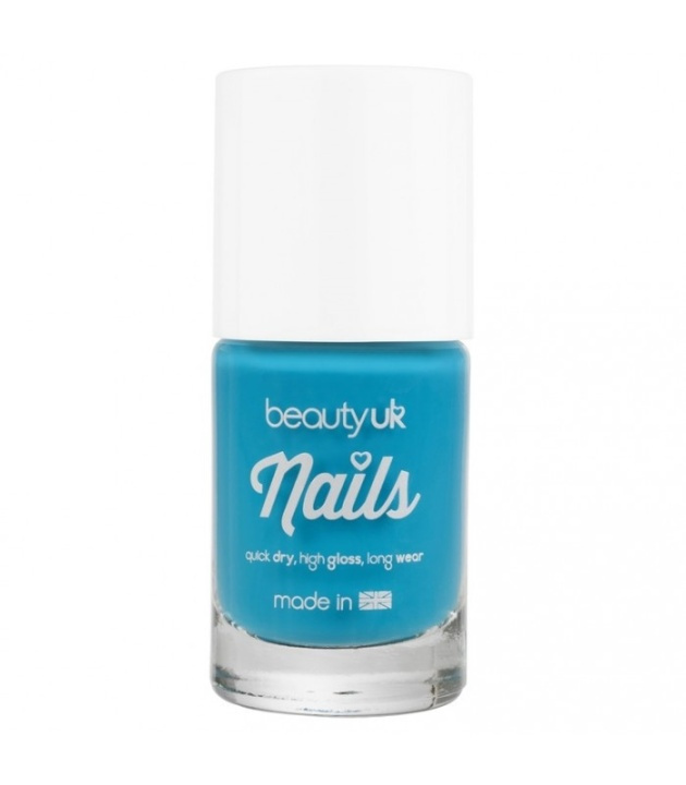 BeautyUK Beauty UK Nails no.23 - Blue Crush 9ml i gruppen HELSE OG SKJØNNHET / Manikyr/pedikyr / Neglelakk hos TP E-commerce Nordic AB (38-69373)