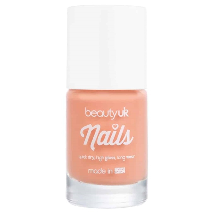BeautyUK Beauty UK Nails no.24 Just Peachy 9ml i gruppen HELSE OG SKJØNNHET / Manikyr/pedikyr / Neglelakk hos TP E-commerce Nordic AB (38-69374)