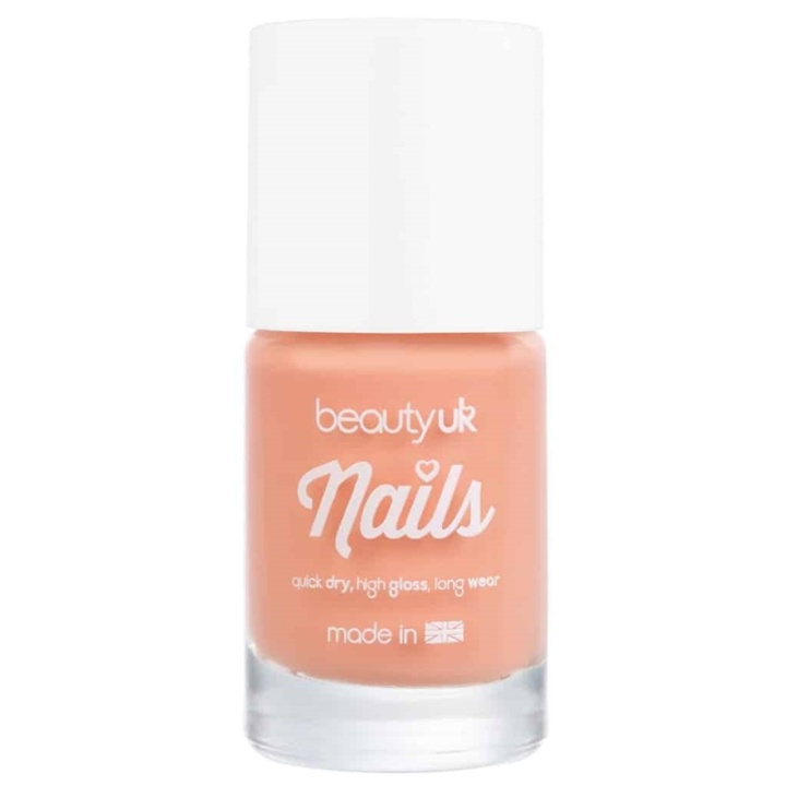 Beauty UK Nails no.24 Just Peachy 9ml i gruppen HELSE OG SKJØNNHET / Manikyr/pedikyr / Neglelakk hos TP E-commerce Nordic AB (38-69374)