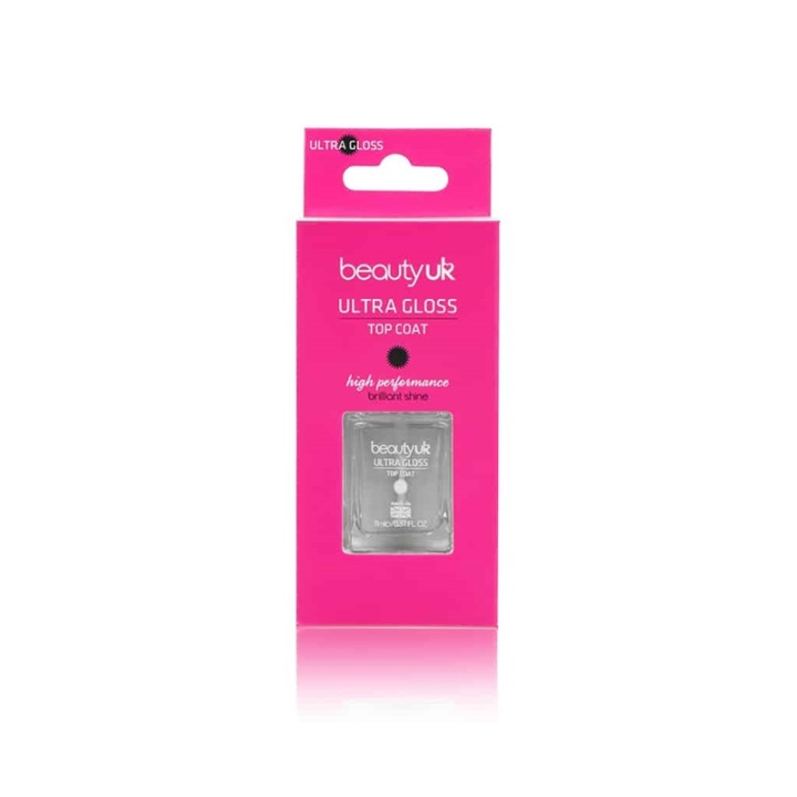 BeautyUK Beauty UK Ultra Gloss Topcoat i gruppen HELSE OG SKJØNNHET / Manikyr/pedikyr / Neglelakk hos TP E-commerce Nordic AB (38-69381)