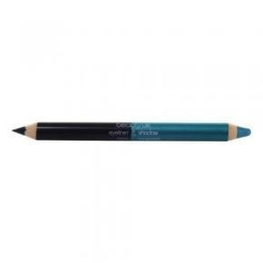 Beauty UK Double Ended Jumbo Pencil no.3 - Black&Turquoise i gruppen HELSE OG SKJØNNHET / Makeup / Øyne og øyebryn / Eyeliner/Kajal hos TP E-commerce Nordic AB (38-69547)