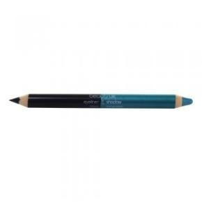 BeautyUK Beauty UK Double Ended Jumbo Pencil no.3 - Svart og turkis i gruppen HELSE OG SKJØNNHET / Makeup / Øyne og øyebryn / Eyeliner/Kajal hos TP E-commerce Nordic AB (38-69547)