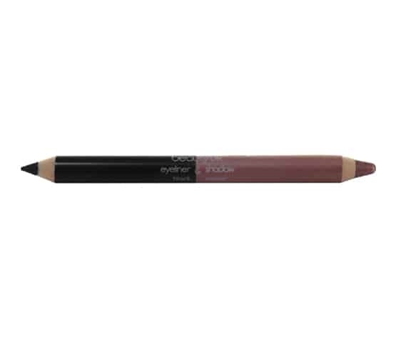 BeautyUK Beauty UK Double Ended Jumbo Pencil no.4 - Black&Copper i gruppen HELSE OG SKJØNNHET / Makeup / Øyne og øyebryn / Eyeliner/Kajal hos TP E-commerce Nordic AB (38-69548)