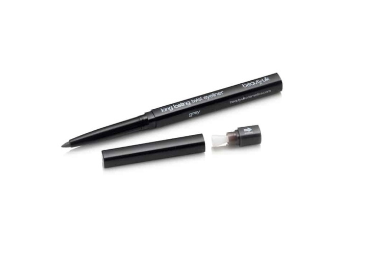 Beauty UK Twist Eye Liner Pencil - Grey i gruppen HELSE OG SKJØNNHET / Makeup / Øyne og øyebryn / Eyeliner/Kajal hos TP E-commerce Nordic AB (38-69558)