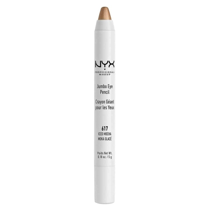 NYX PROFESSIONAL MAKEUP Jumbo Eye Pencil Iced Mocha i gruppen HELSE OG SKJØNNHET / Makeup / Øyne og øyebryn / Eyeliner/Kajal hos TP E-commerce Nordic AB (38-69611)