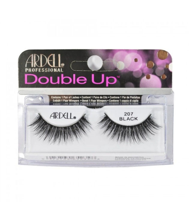 Ardell Double Up falske øyevipper svart 207 i gruppen HELSE OG SKJØNNHET / Makeup / Øyne og øyebryn / Løsvipper hos TP E-commerce Nordic AB (38-69676)