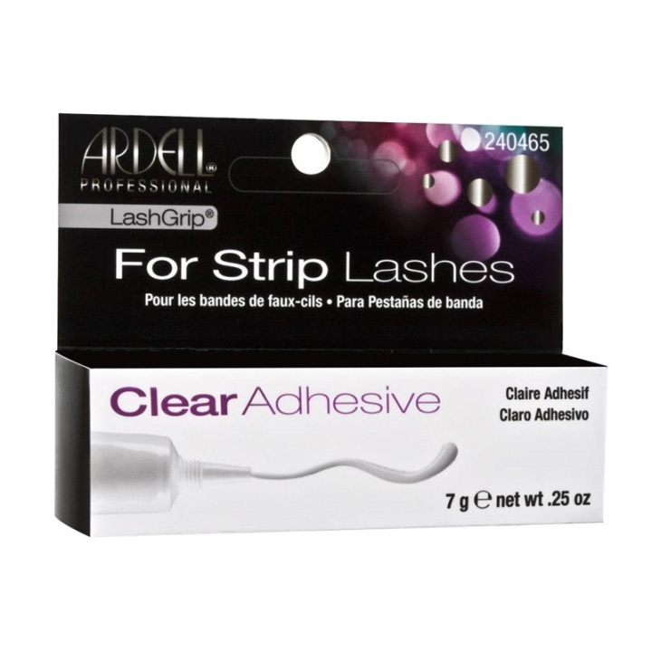 Ardell LashGrip Strip Adhesive Clear 7g i gruppen HELSE OG SKJØNNHET / Makeup / Øyne og øyebryn / Løsvipper hos TP E-commerce Nordic AB (38-69702)