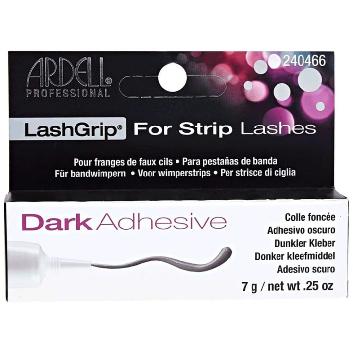 Ardell LashGrip Strip Adhesive Dark 7g i gruppen HELSE OG SKJØNNHET / Makeup / Øyne og øyebryn / Løsvipper hos TP E-commerce Nordic AB (38-69703)