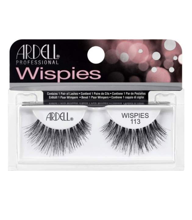 Ardell Wispies vipper 113 svart i gruppen HELSE OG SKJØNNHET / Makeup / Øyne og øyebryn / Løsvipper hos TP E-commerce Nordic AB (38-69730)